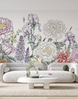 Papier peint 345 - mockup chambre