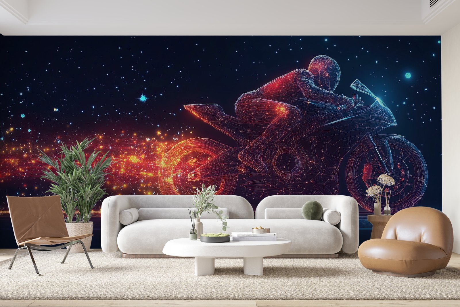 Papier peint 349 - mockup chambre