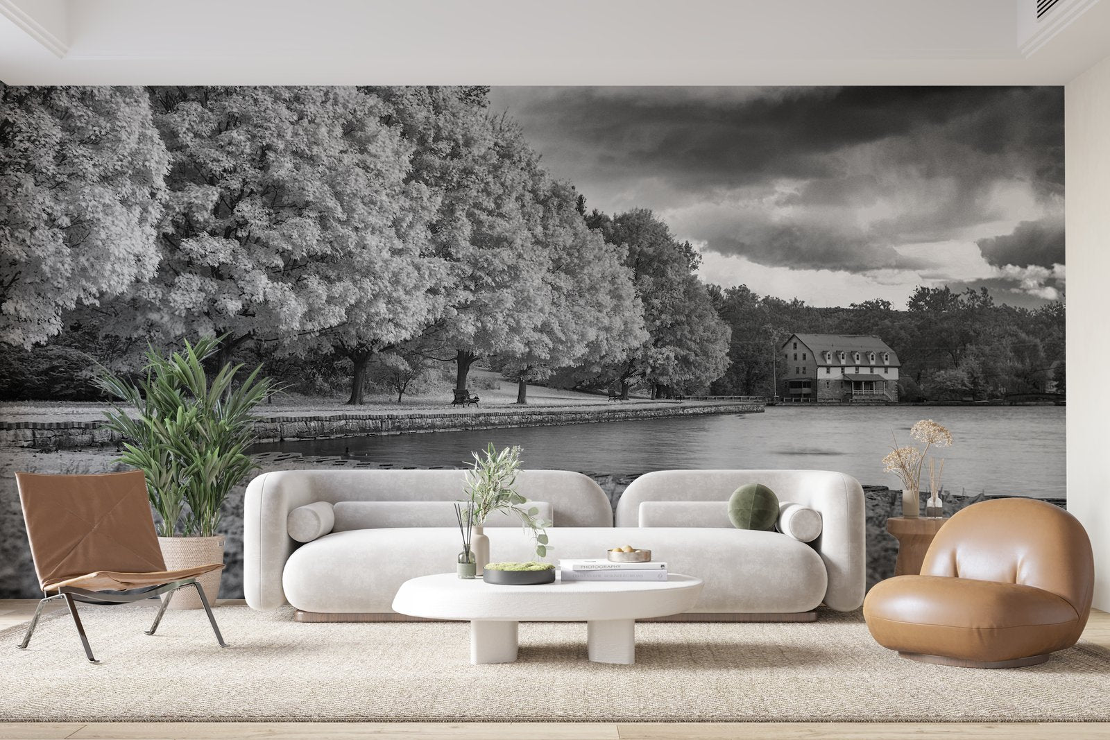 Papier peint 352 - mockup chambre