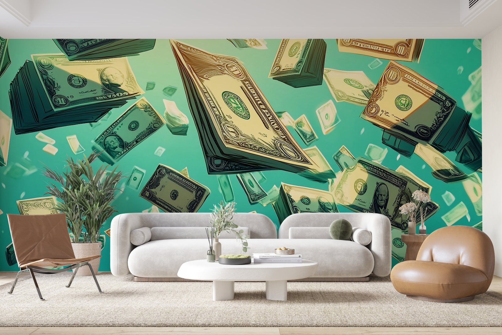 Papier peint 363 - mockup chambre