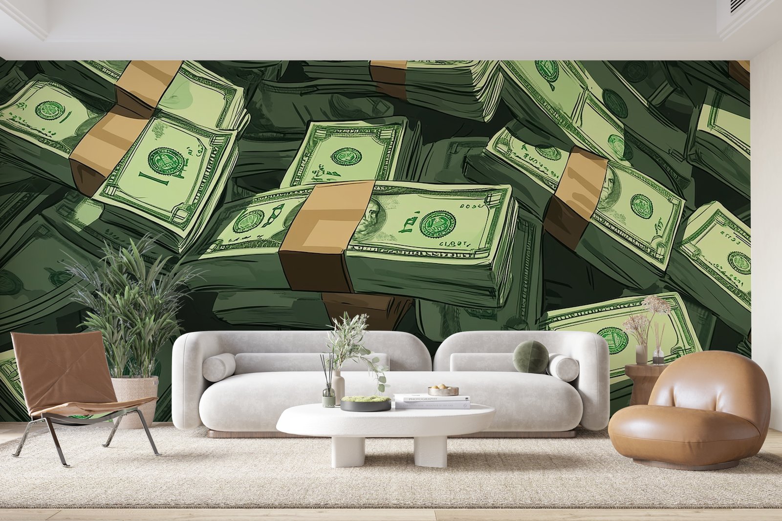 Papier peint 364 - mockup chambre