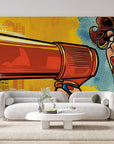Papier peint 366 - mockup chambre