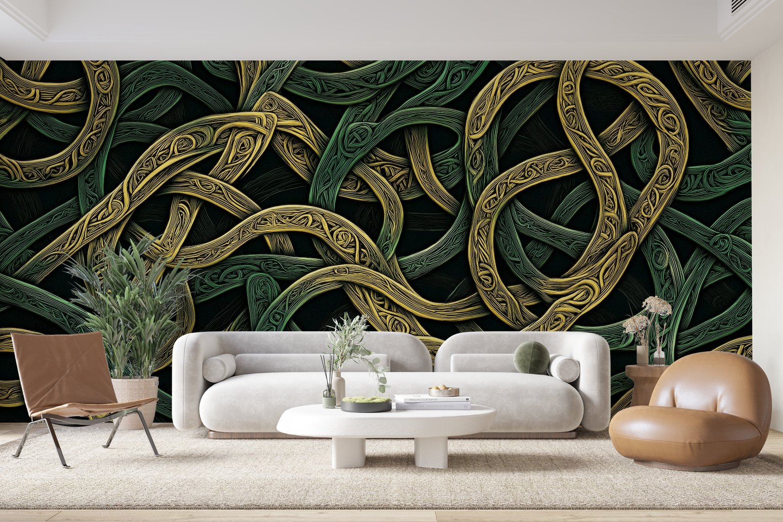 Papier peint 368 - mockup chambre