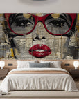 Papier peint 375 - mockup salon