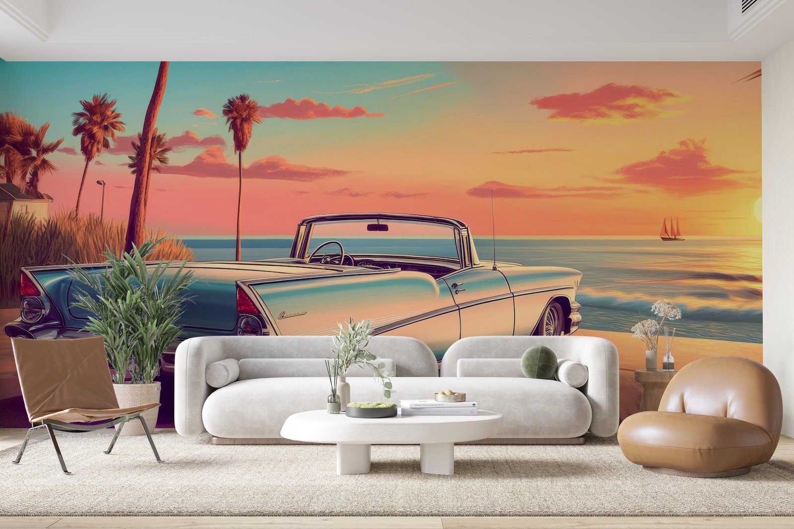 Papier peint 376 - mockup chambre
