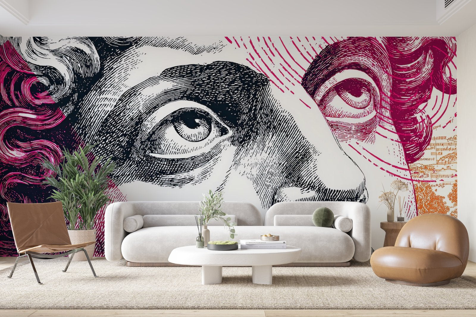 Papier peint 378 - mockup chambre