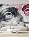 Papier peint 378 - mockup chambre