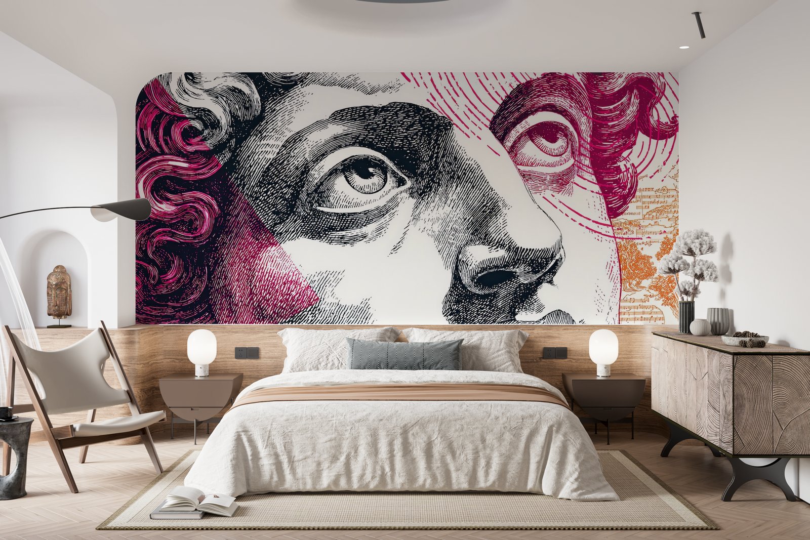 Papier peint 378 - mockup salon