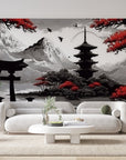 Papier peint 386 - mockup chambre