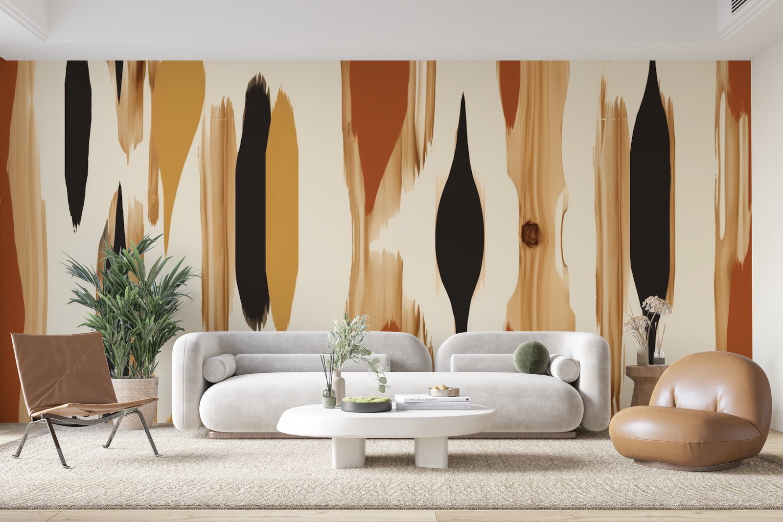 Papier peint 387 - mockup chambre