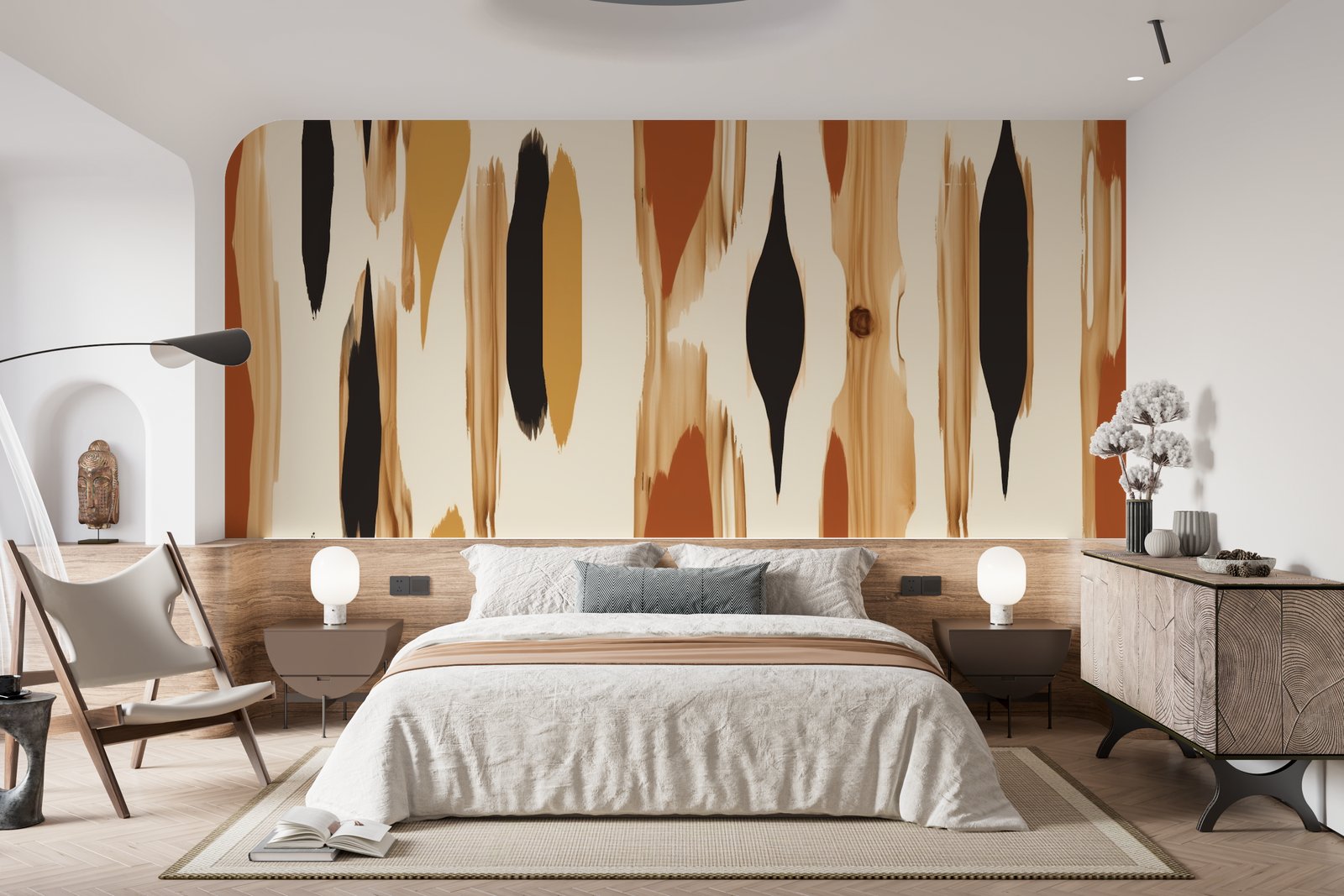Papier peint 387 - mockup salon