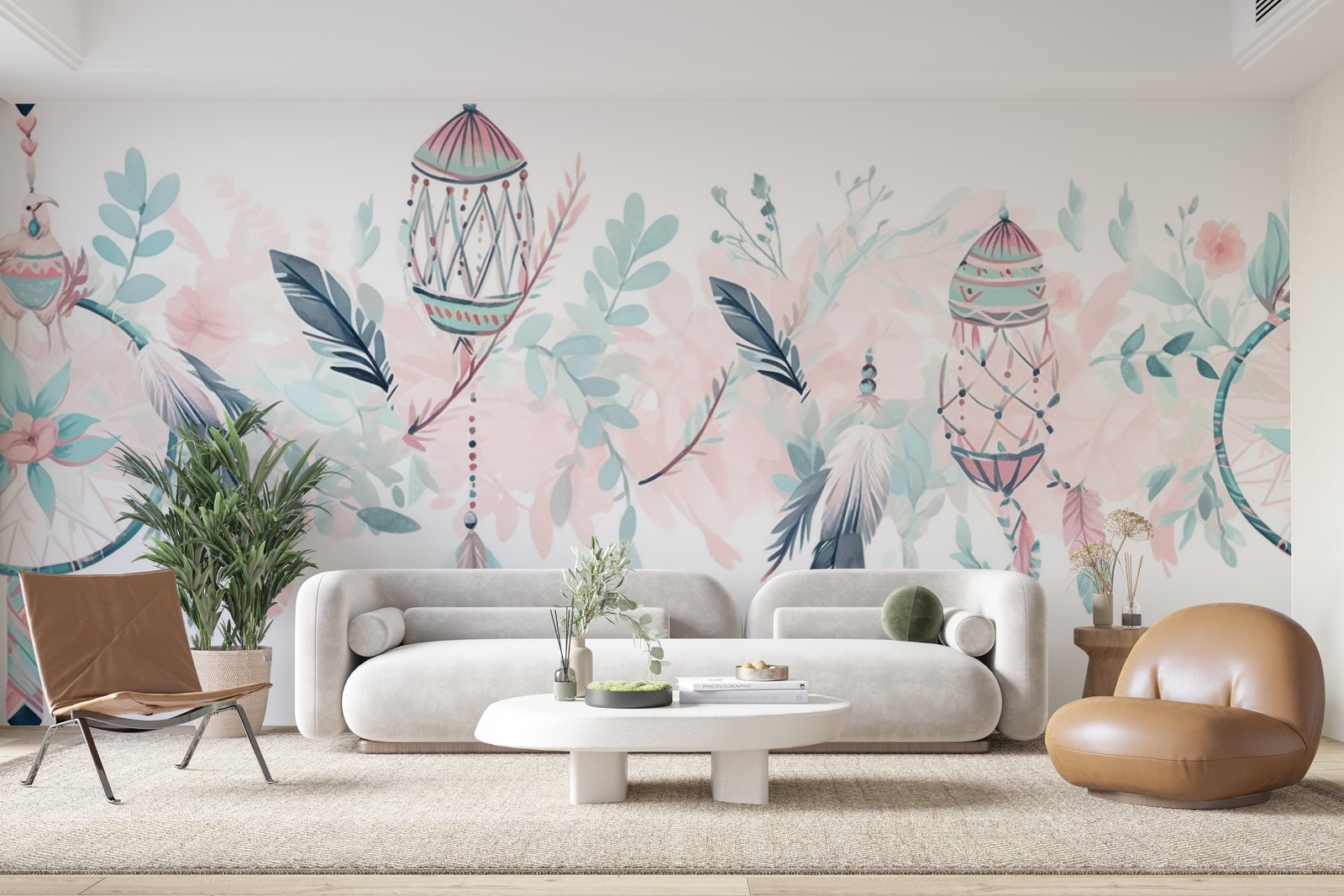 Papier peint 388 - mockup chambre