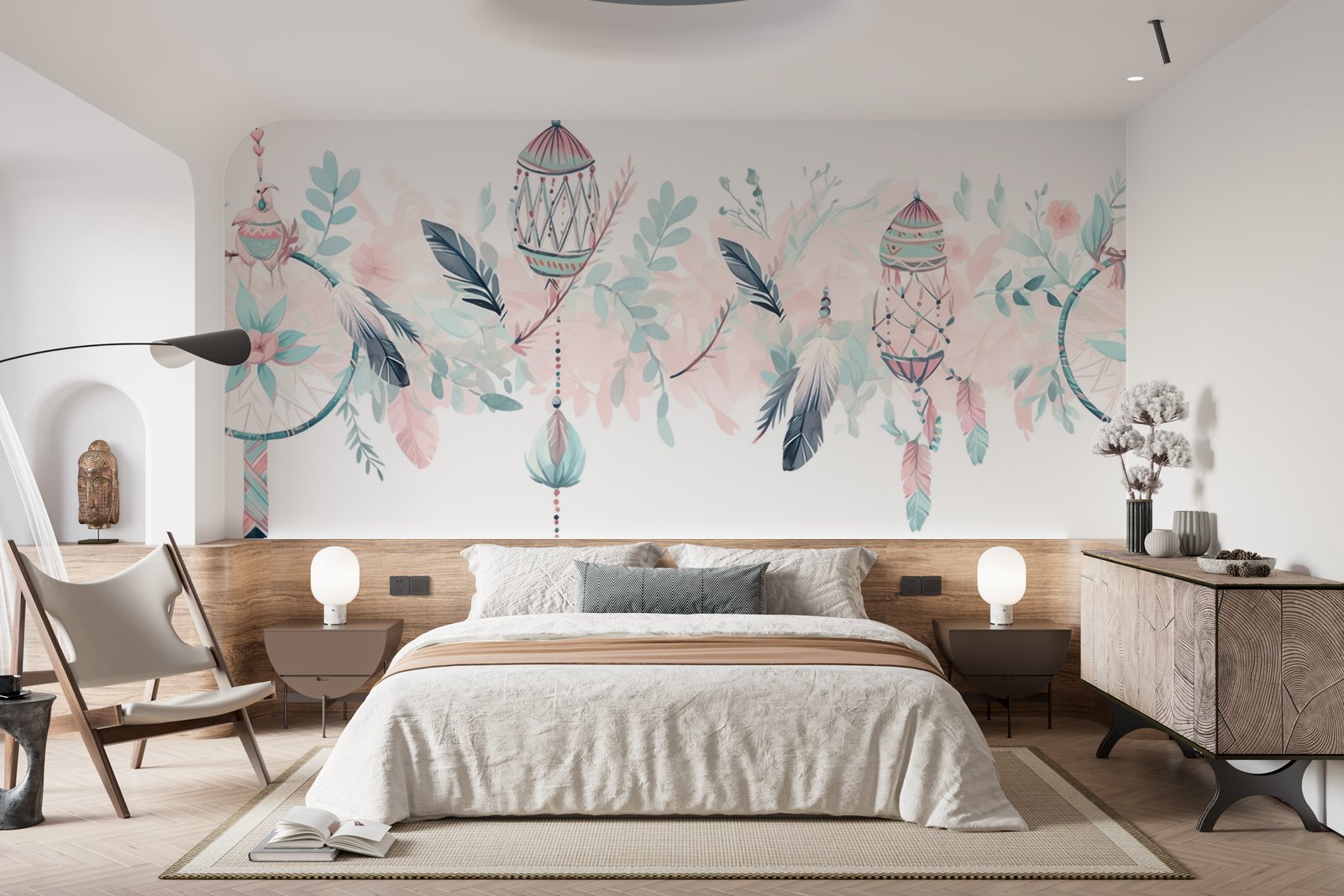 Papier peint 388 - mockup salon