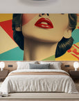 Papier peint 390 - mockup salon