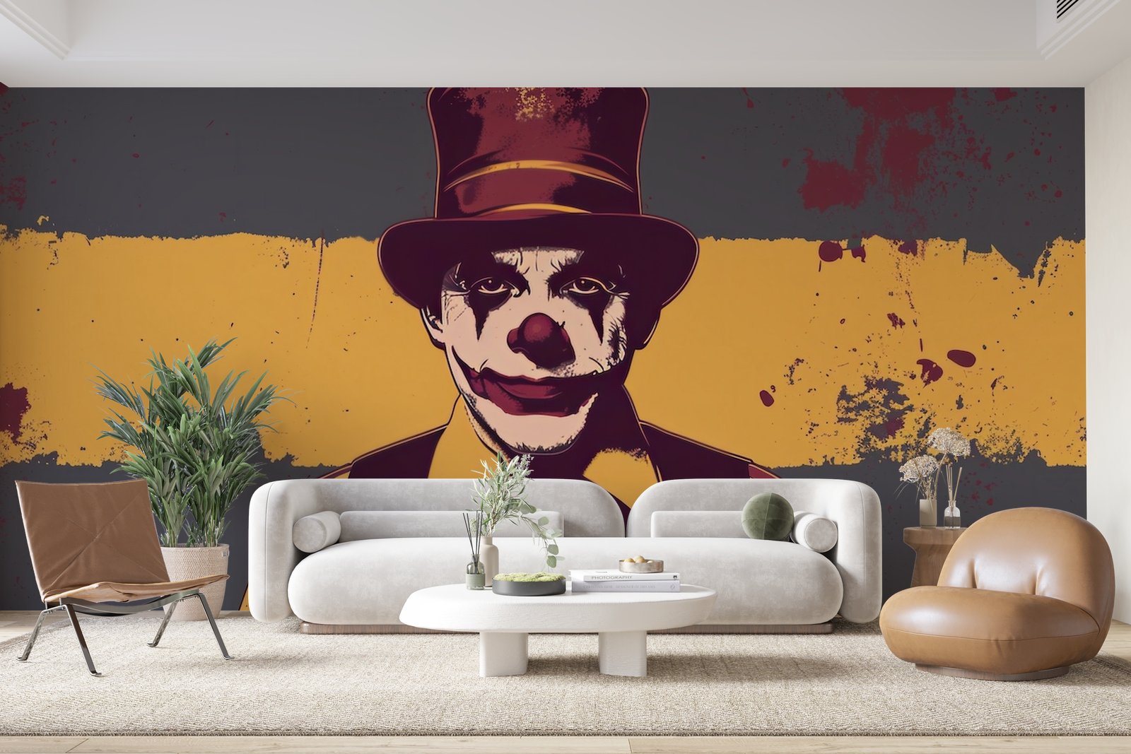 Papier peint 391 - mockup chambre