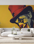 Papier peint 392 - mockup chambre