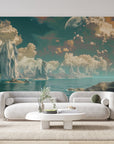 Papier peint 394 - mockup chambre
