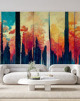 Papier peint 397 - mockup chambre