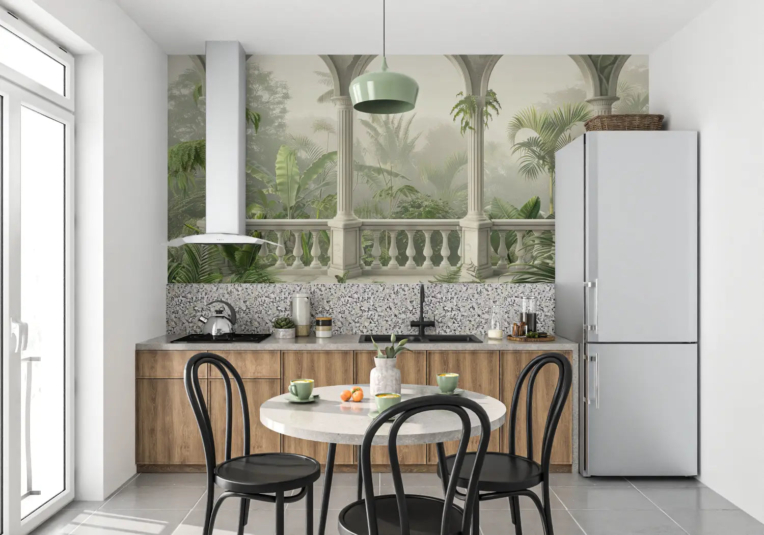 Tropical Wallpaper - Arch in the Jungle