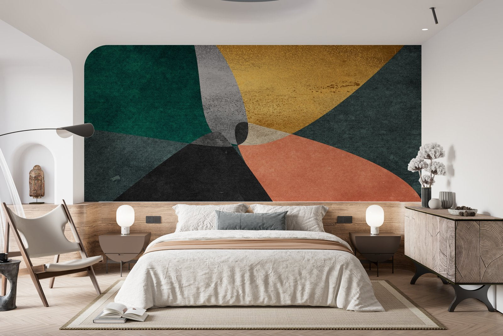Papier peint 405 - mockup salon