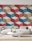 Papier peint 410 - mockup chambre