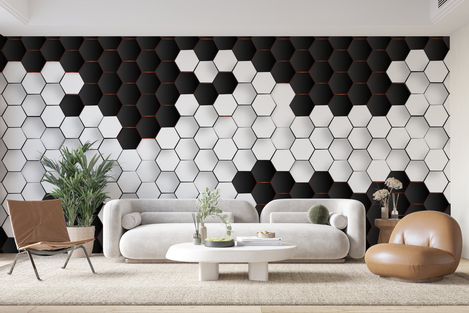 Papier peint 411 - mockup chambre