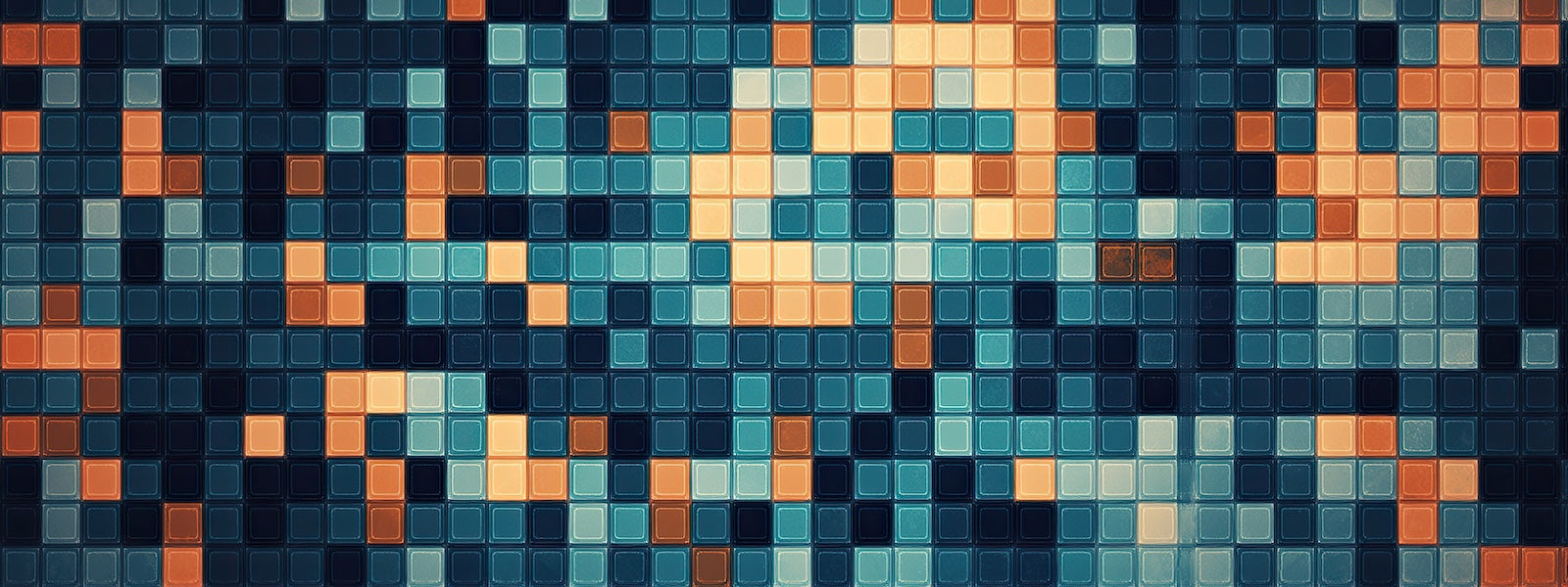 Papier Peint Gaming - Pixel Art Coloré