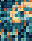 Papier Peint Gaming - Pixel Art Coloré