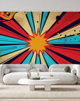 Papier peint 414 - mockup chambre