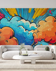 Papier peint 415 - mockup chambre