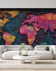 Papier peint 418 - mockup chambre