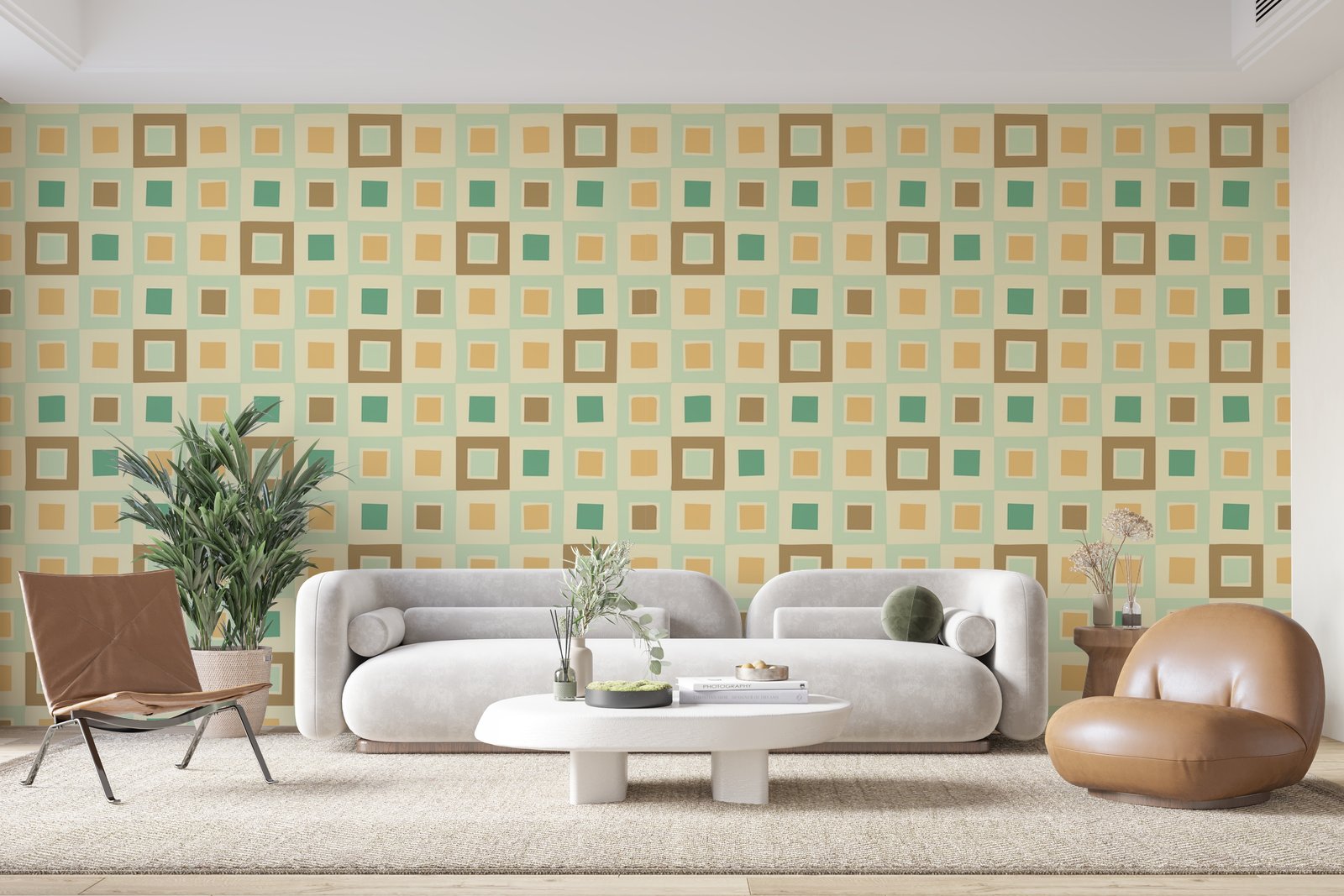Papier peint 42 - mockup chambre