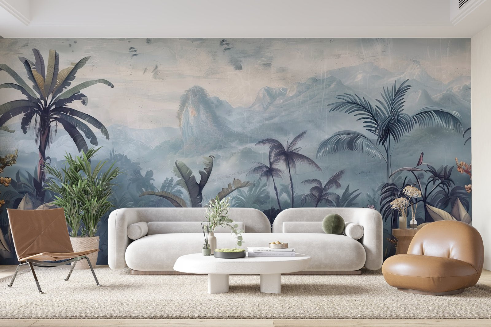 Papier peint 421 - mockup chambre