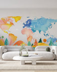 Papier peint 423 - mockup chambre