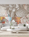Papier peint 428 - mockup chambre