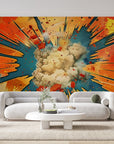 Papier peint 434 - mockup chambre