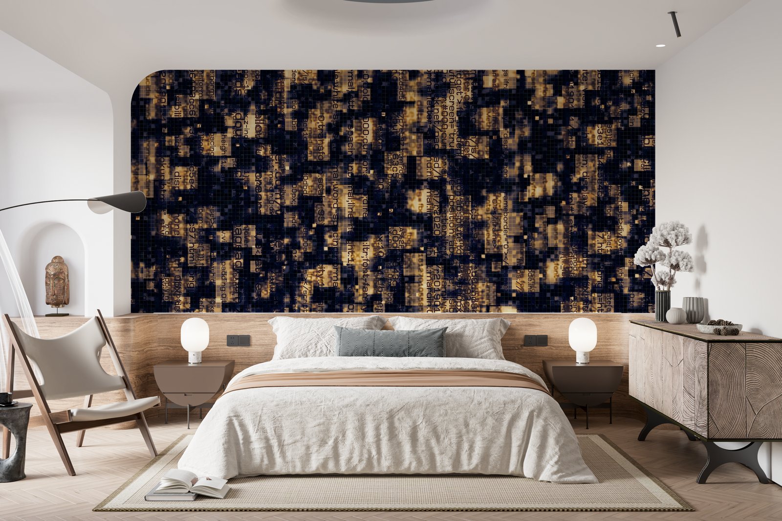 Papier peint 436 - mockup salon