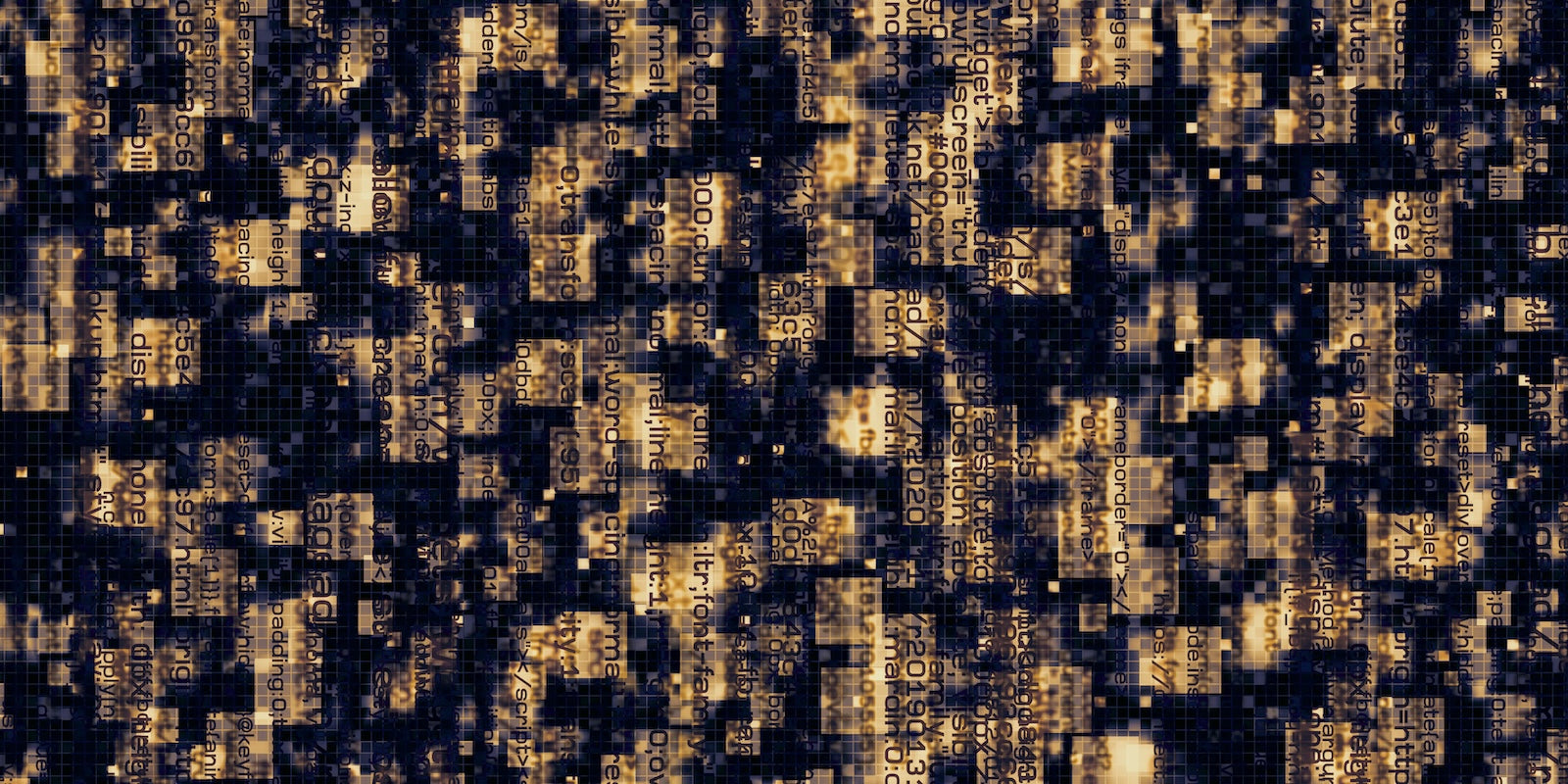 Papier Peint Géométrique - Pois Dorés sur Fond Noir