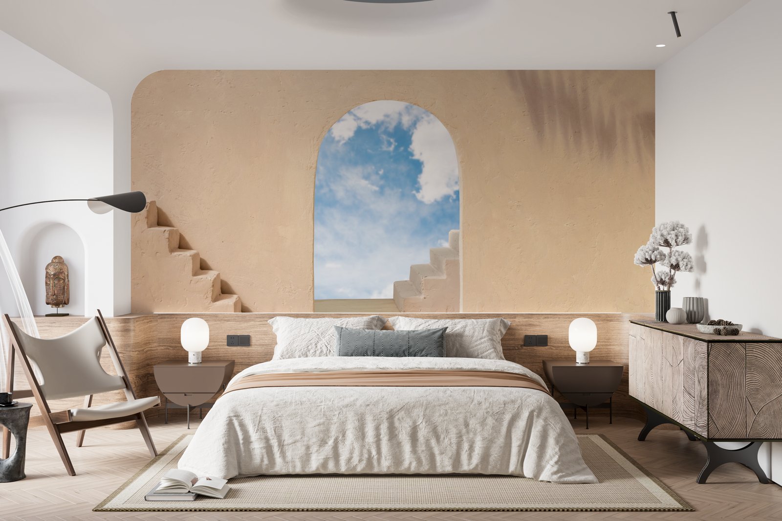 Papier peint 439 - mockup salon