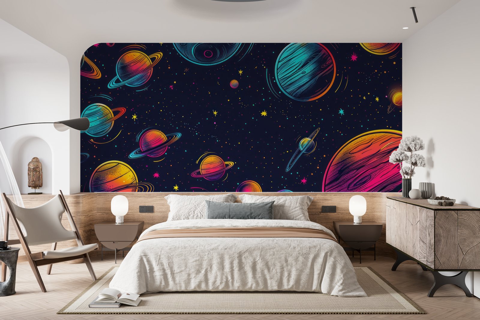 Papier peint 442 - mockup salon