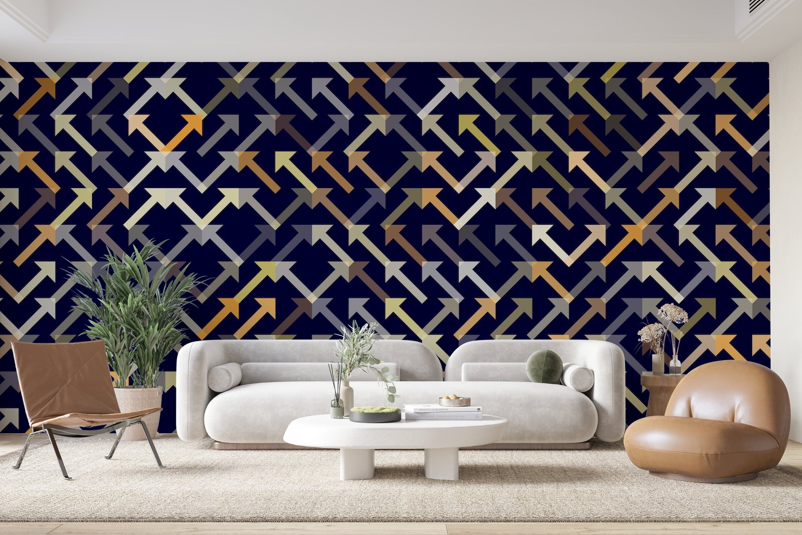 Papier peint 45 - mockup chambre