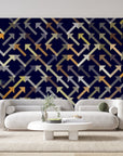 Papier peint 45 - mockup chambre
