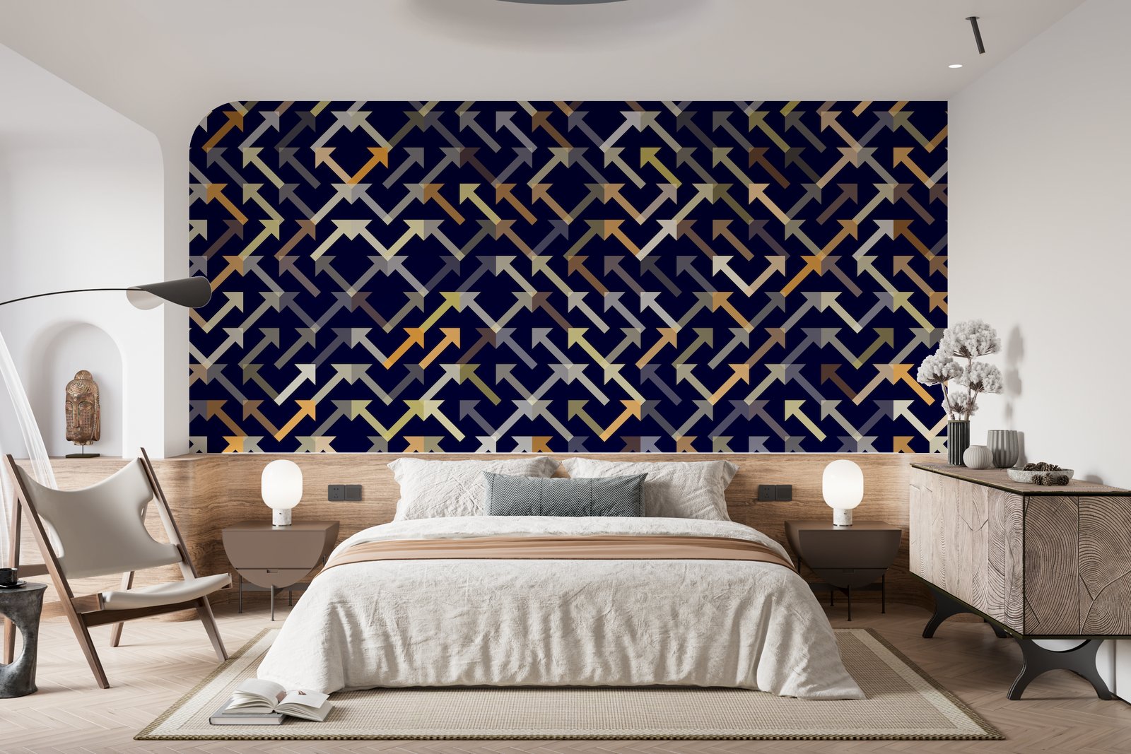 Papier peint 45 - mockup salon