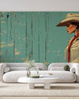 Papier peint 451 - mockup chambre