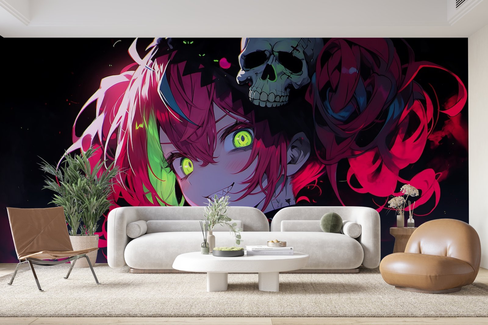 Papier peint 454 - mockup chambre