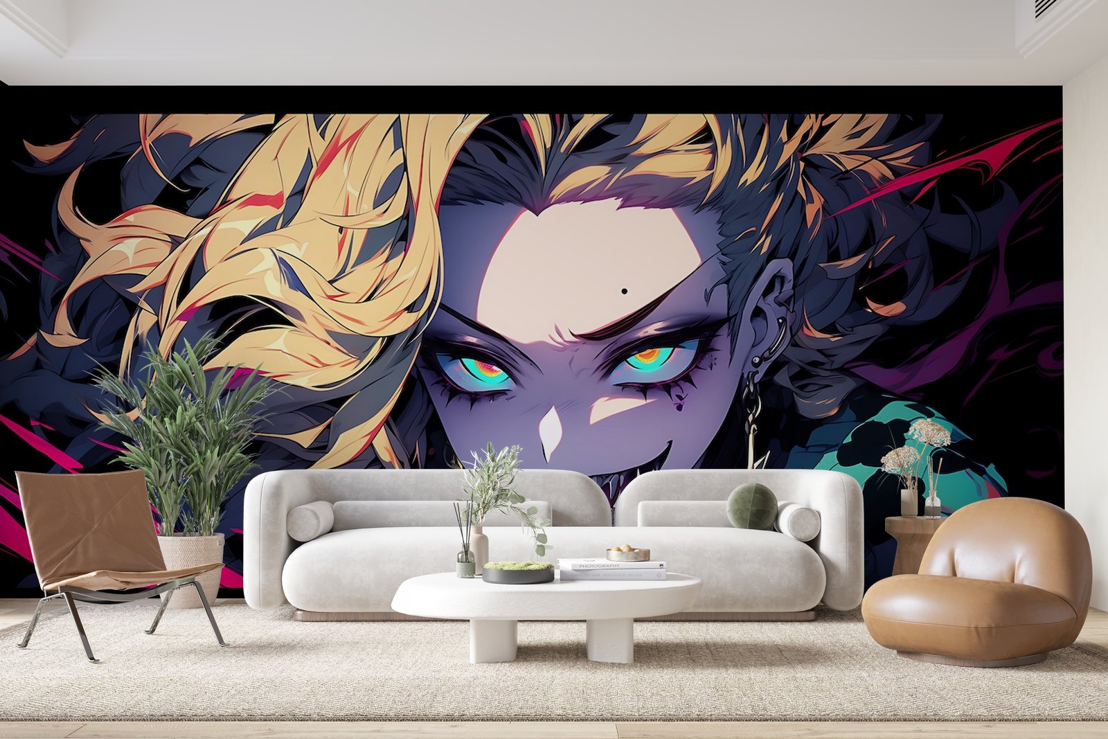 Papier peint 456 - mockup chambre