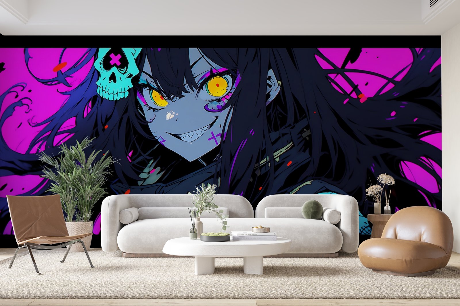 Papier peint 457 - mockup chambre
