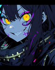 Papier Peint Anime - Personnage Violet Sombre