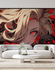 Papier peint 458 - mockup chambre