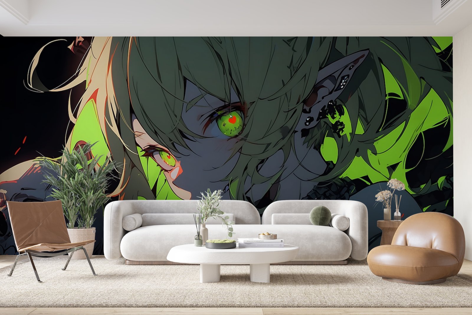 Papier peint 459 - mockup chambre